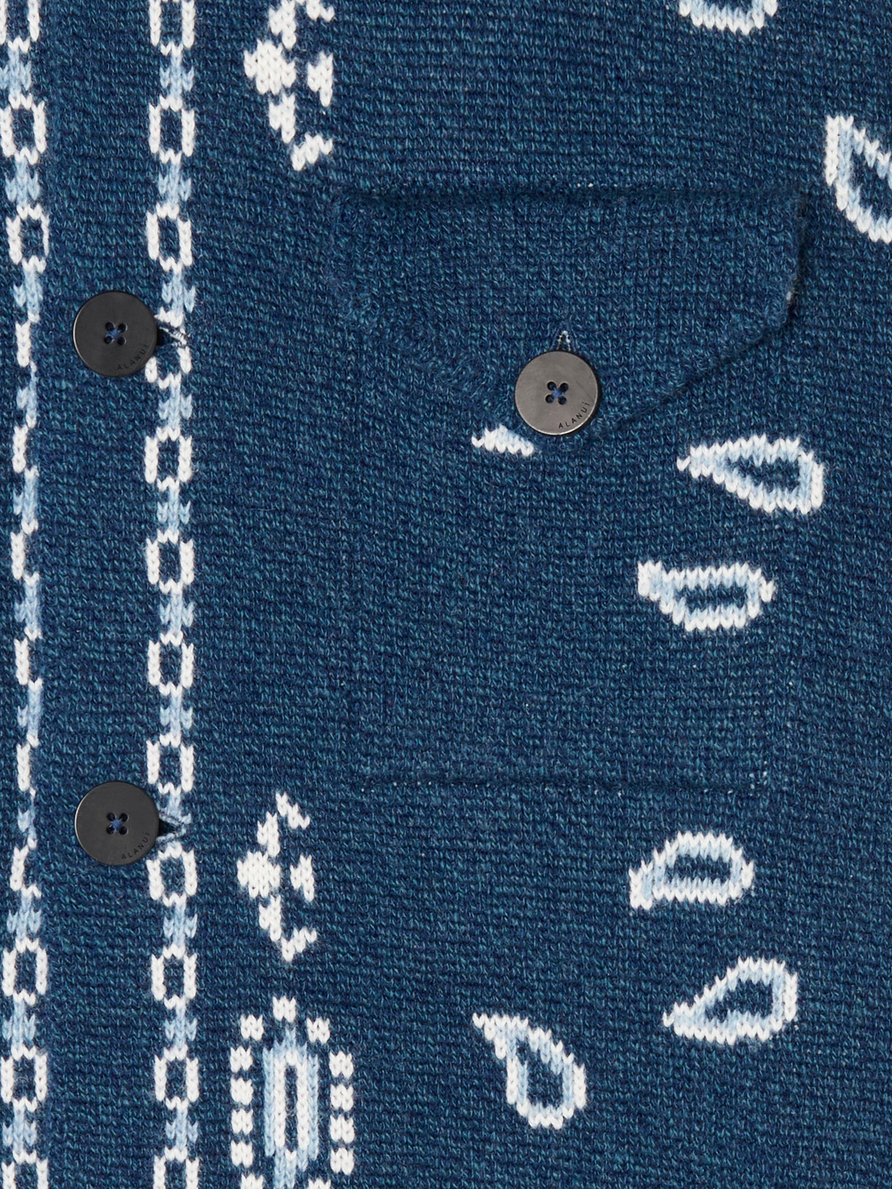 Bandana Jacquard Cardigan - 7