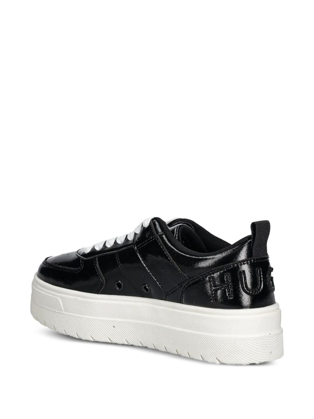 debossed-logo sneakers - 3