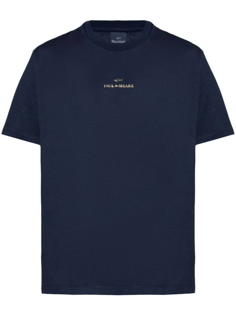logo-print T-shirt 1