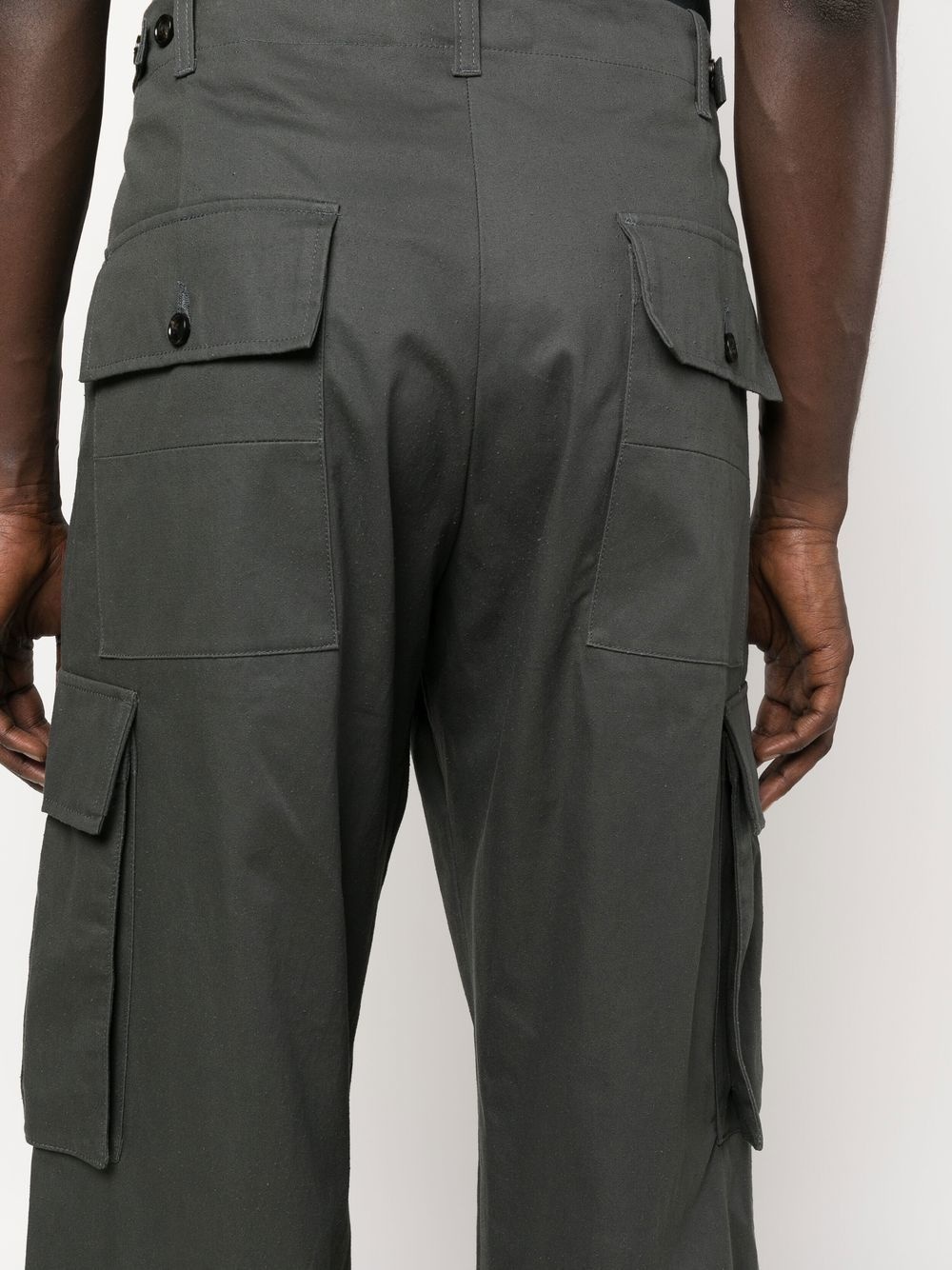 logo-print cargo trousers - 5