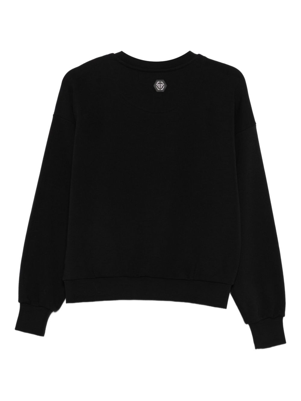 rhinsetone-embellished bear sweatshirt - 2