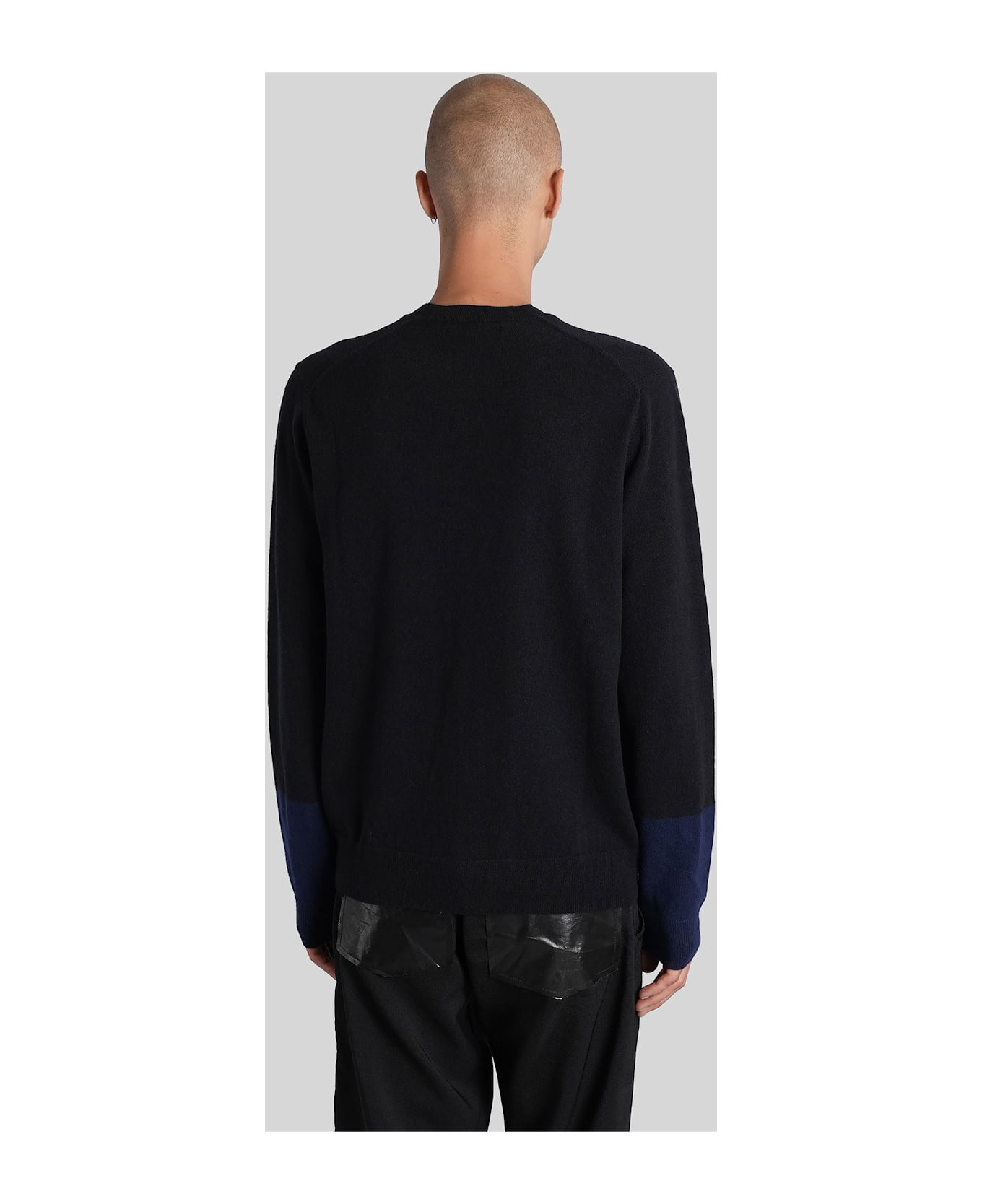 Knitwear In Black Wool - 3