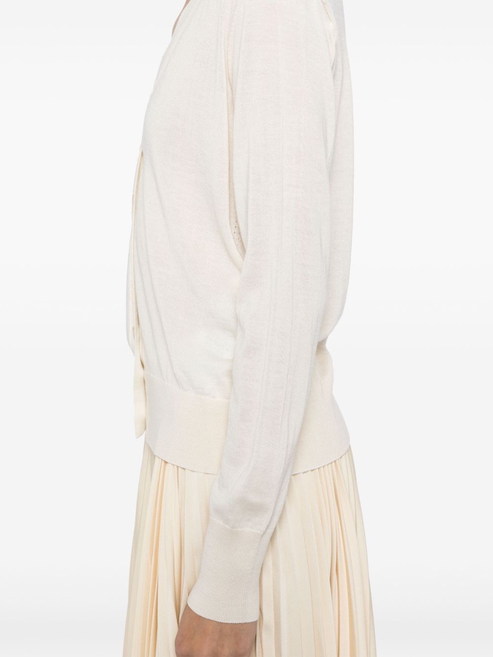 V-neck cardigan - 5