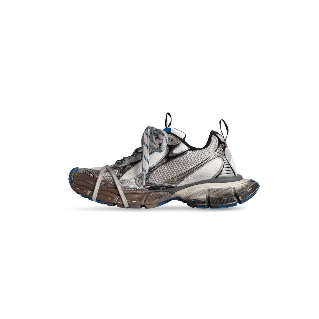 Men's 3xl Sneaker Worn-out  in Dark Grey - 4