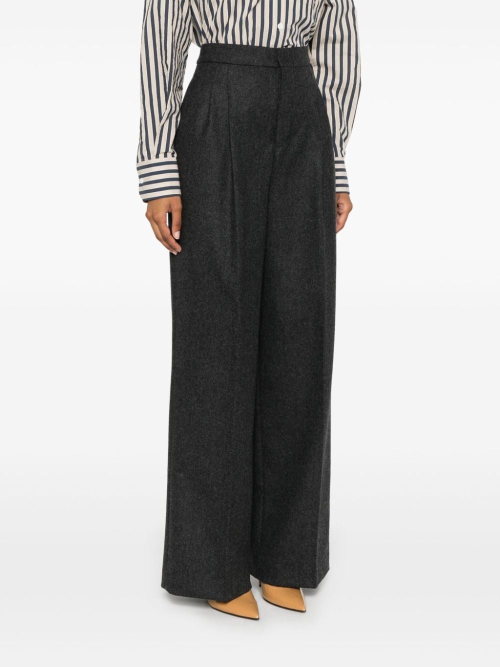 pleated trousers - 3