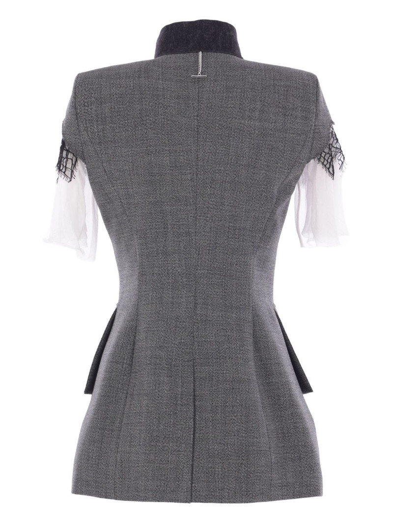 Alexander McQueen short-sleeve blazer outlook