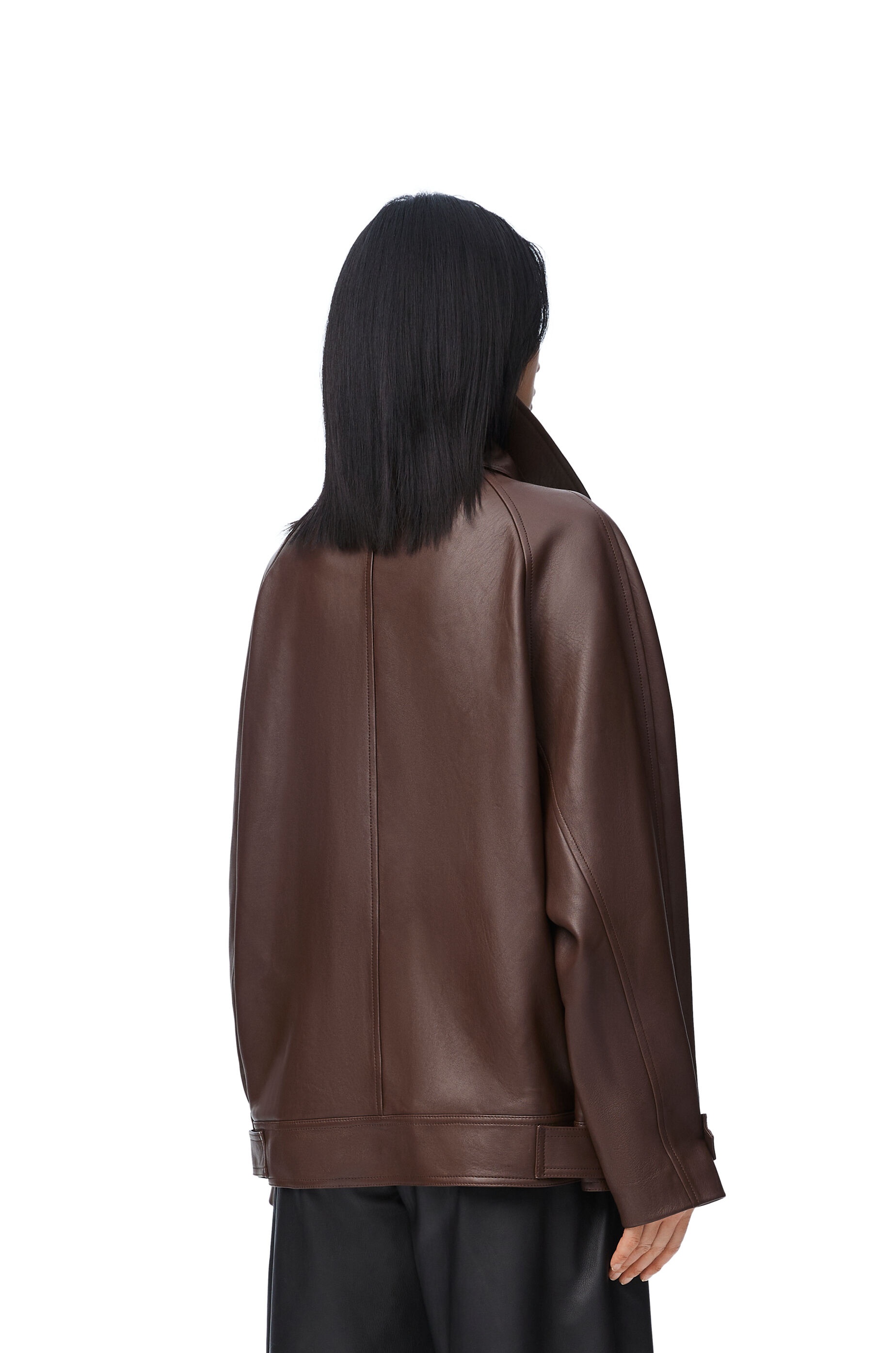 Bow jacket in nappa lambskin - 4