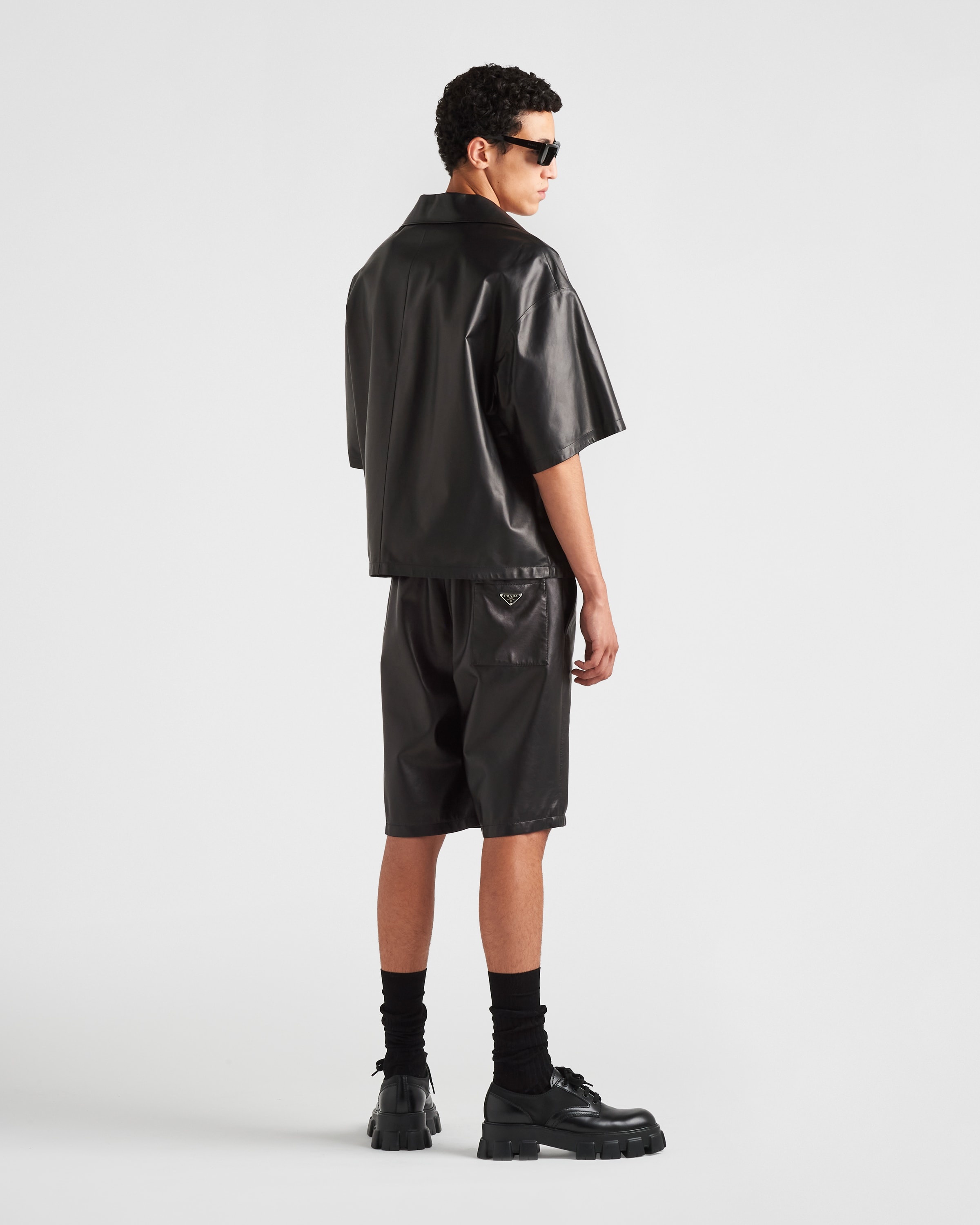 Nappa leather shirt - 5