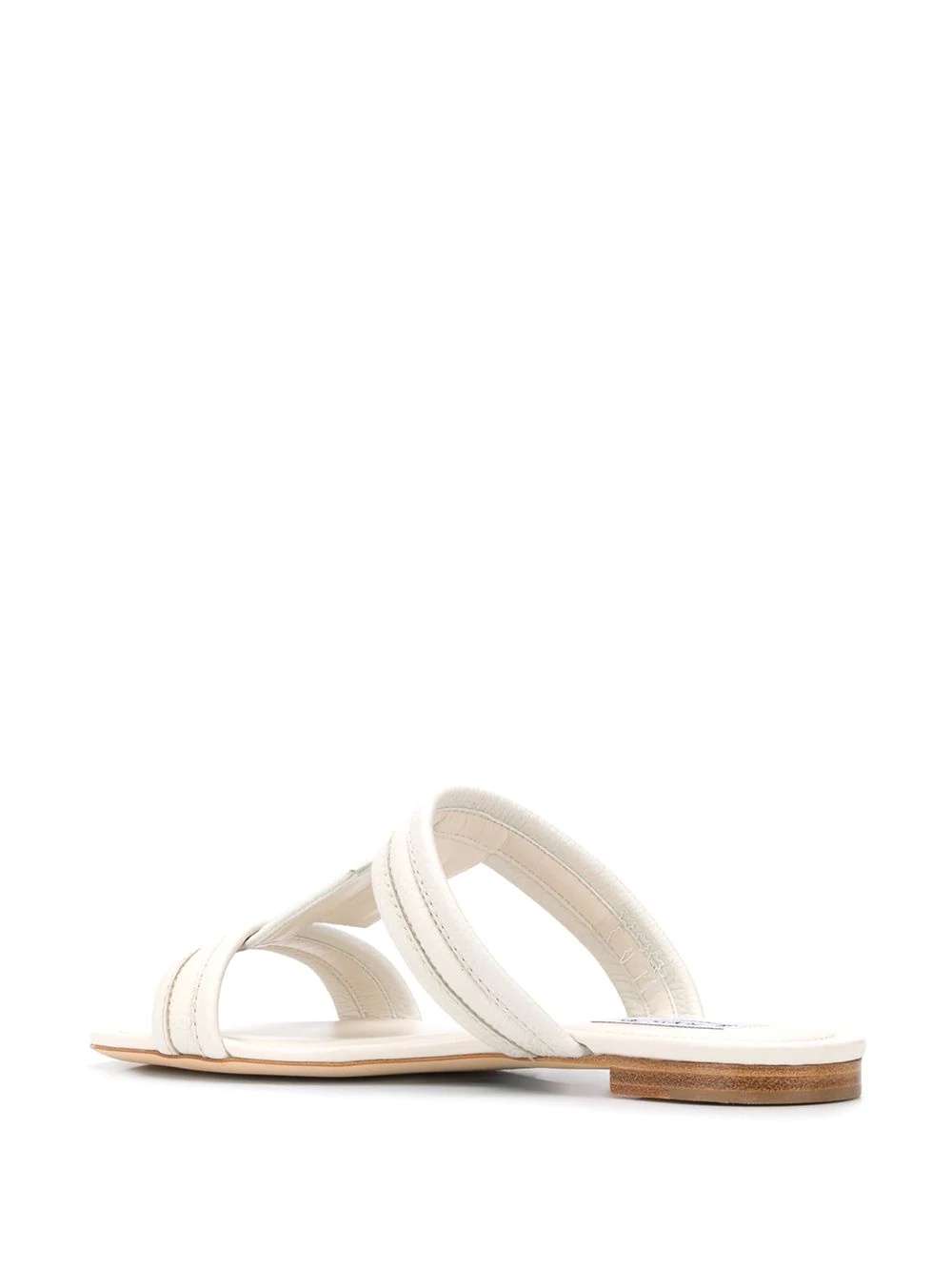 flat leather sandals  - 3