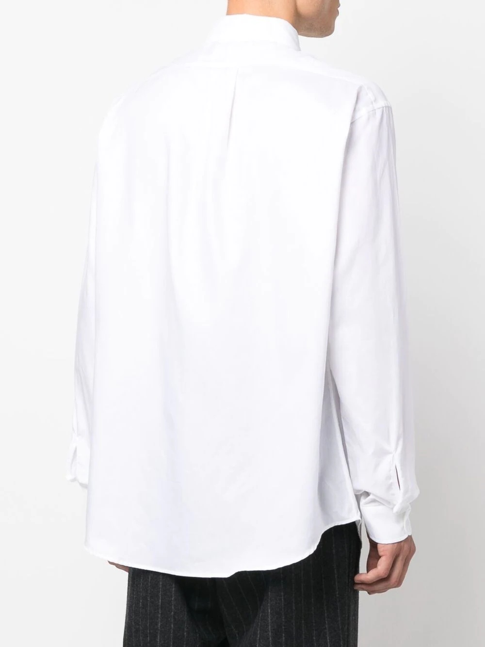 long-sleeve cotton shirt - 4