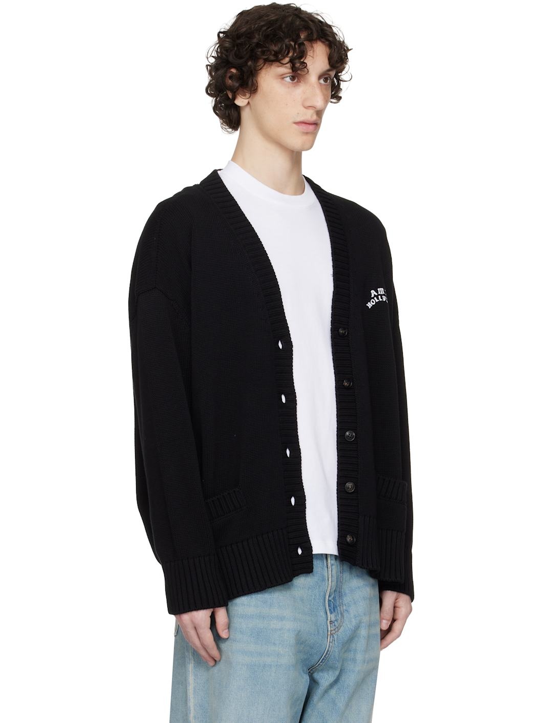 Black 'AMIRI Hollywood' Cardigan - 2