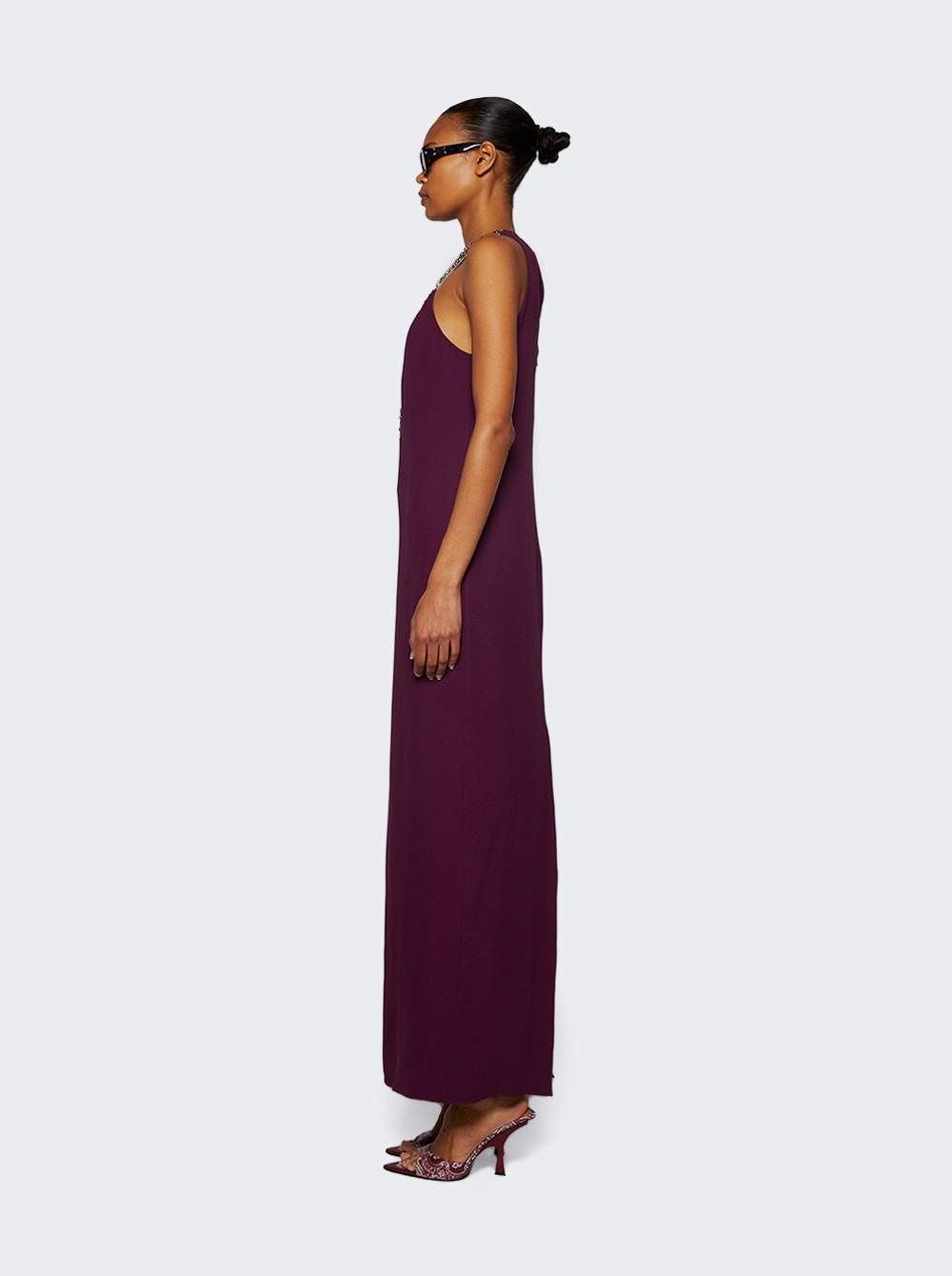Cady Dress Burgundy - 4