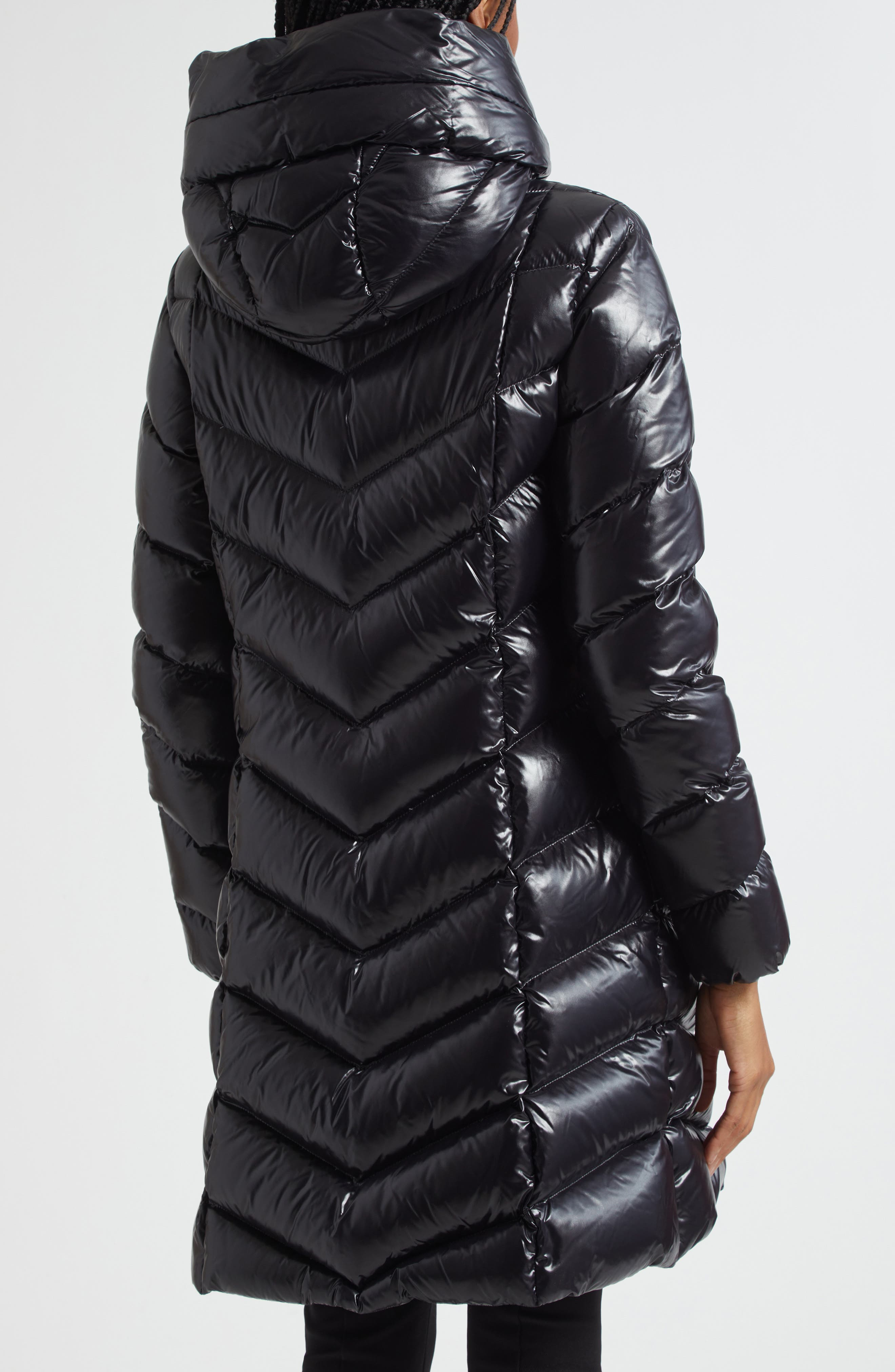 Moncler Marus Quilted Down Puffer Coat in Black at Nordstrom - 2