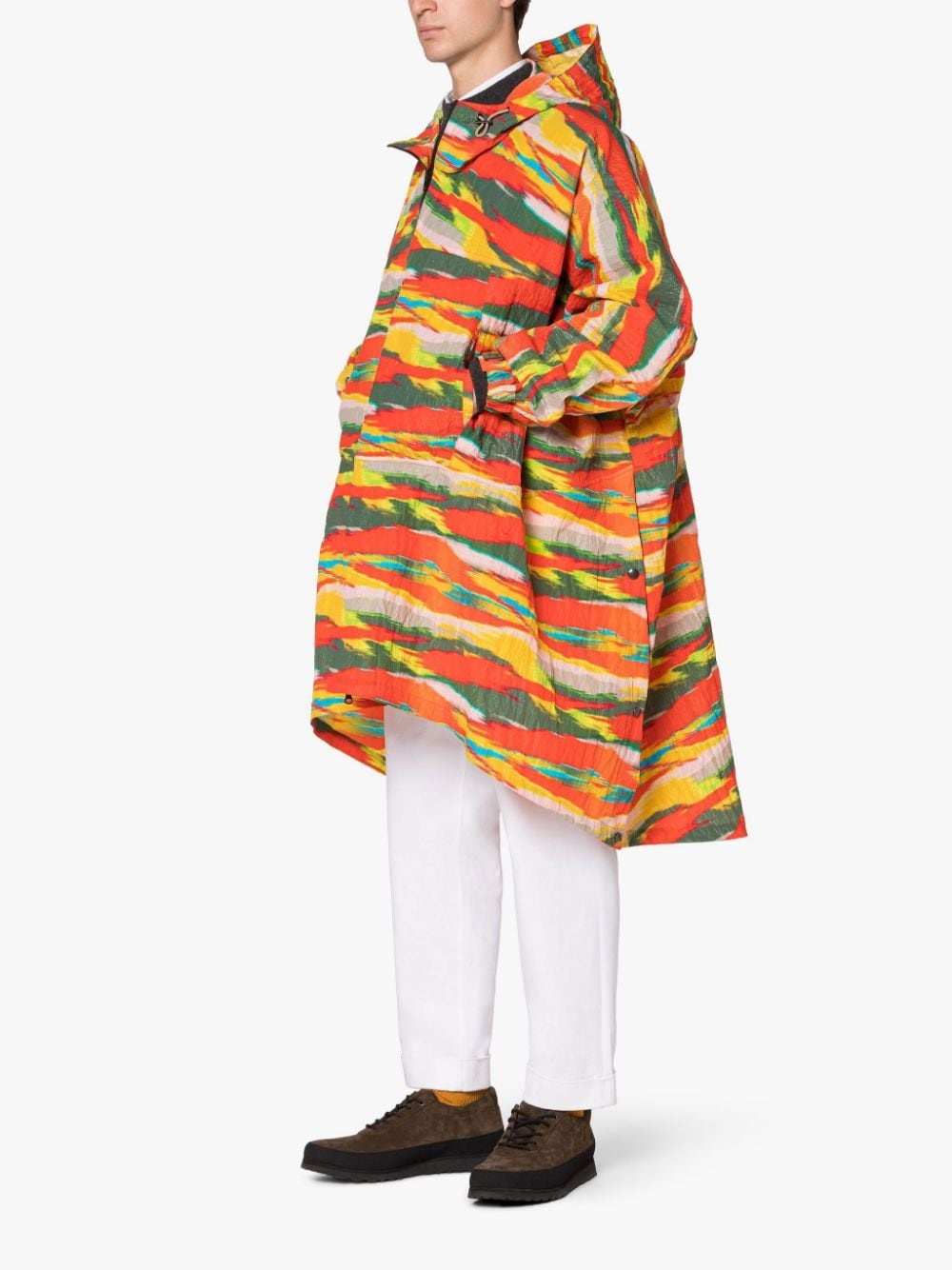 MIST POP CAMO NYLON CAPE - 4