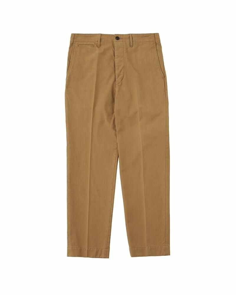 CHINO PANTS HW TAPER KHAKI - 1