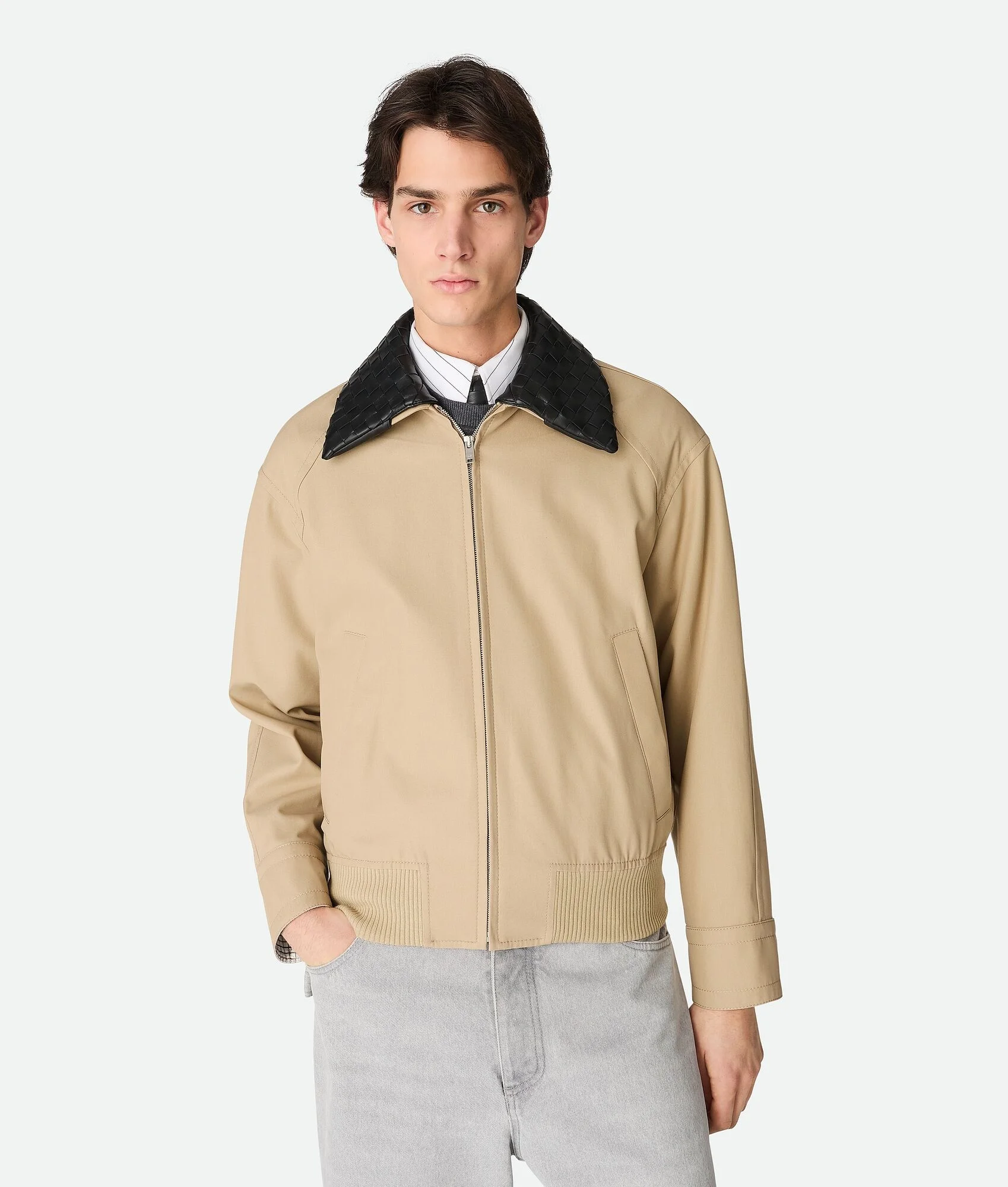 Cotton Twill Blouson - 1