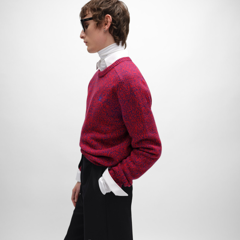 crewneck sweater IN WOOL AND CASHMERE 3