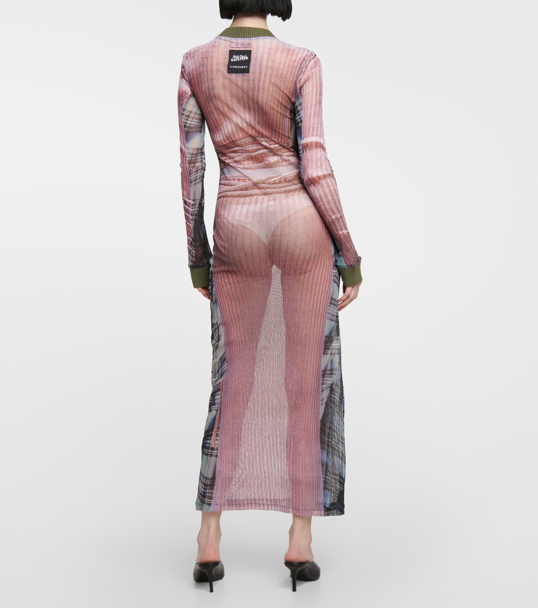x Jean Paul Gaultier Trompe L'Oeil maxi dress - 3