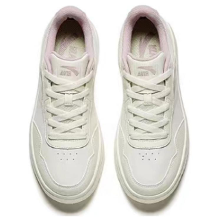 (WMNS) ANTA Skateboarding Series Sneakers 'White Pink' 922428010-3 - 3