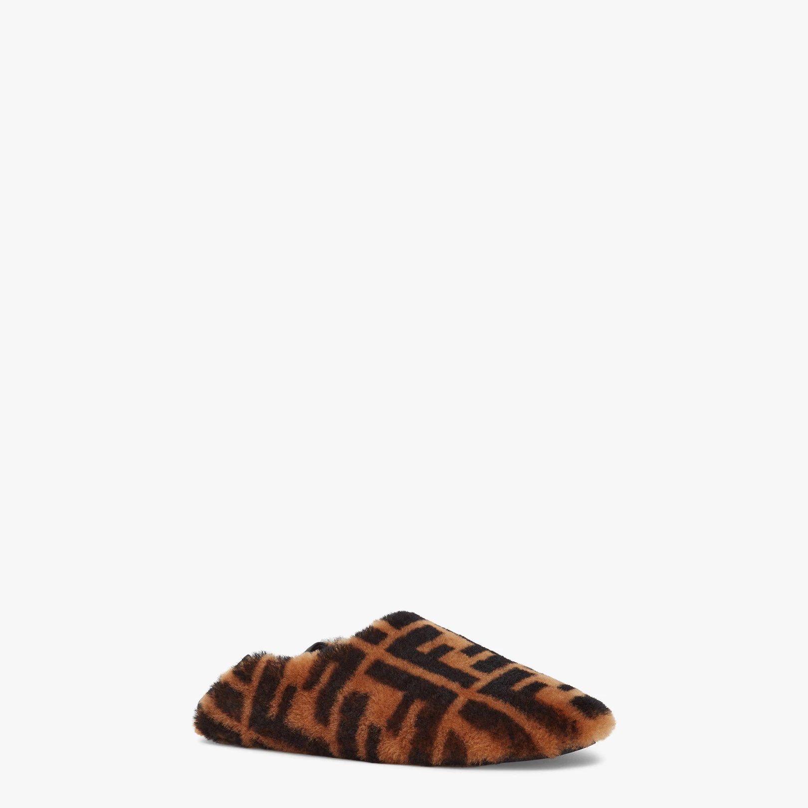 Brown sheepskin slippers - 2