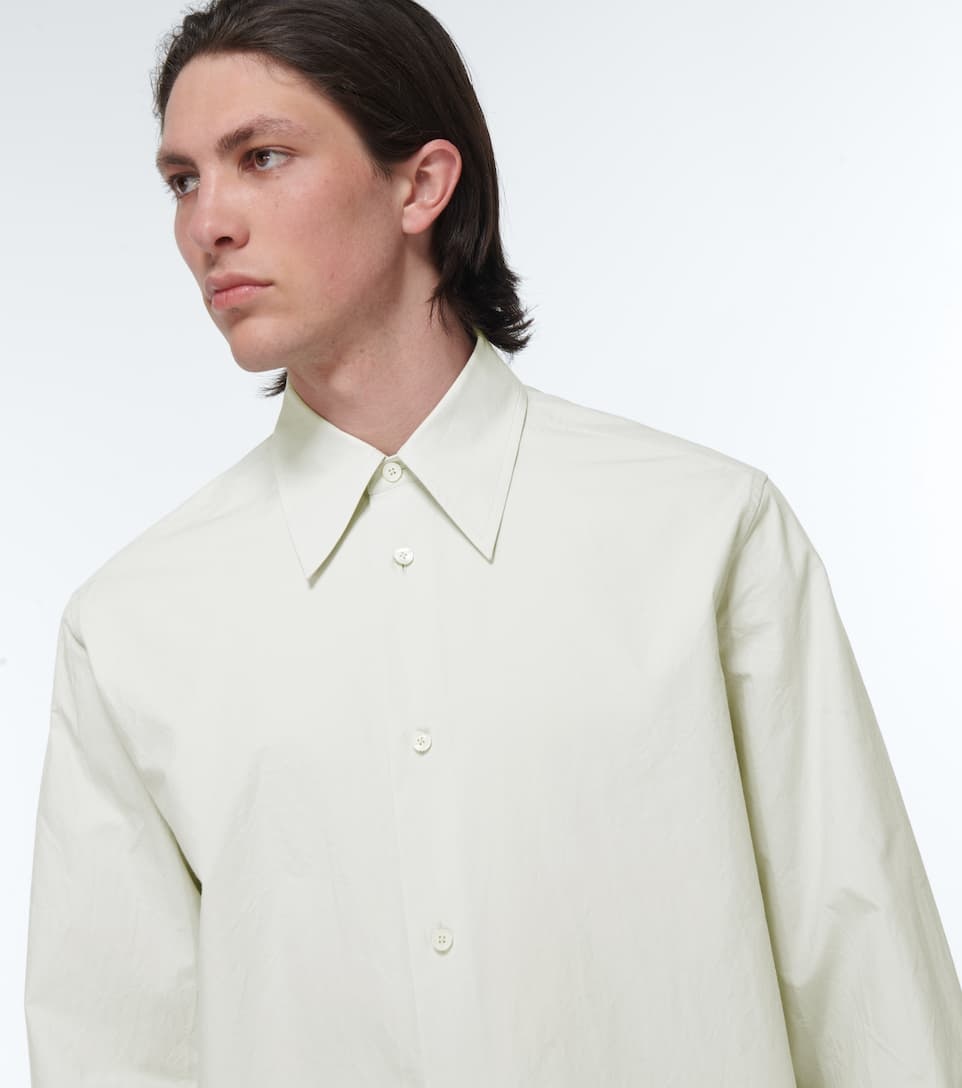 Cotton poplin shirt - 7