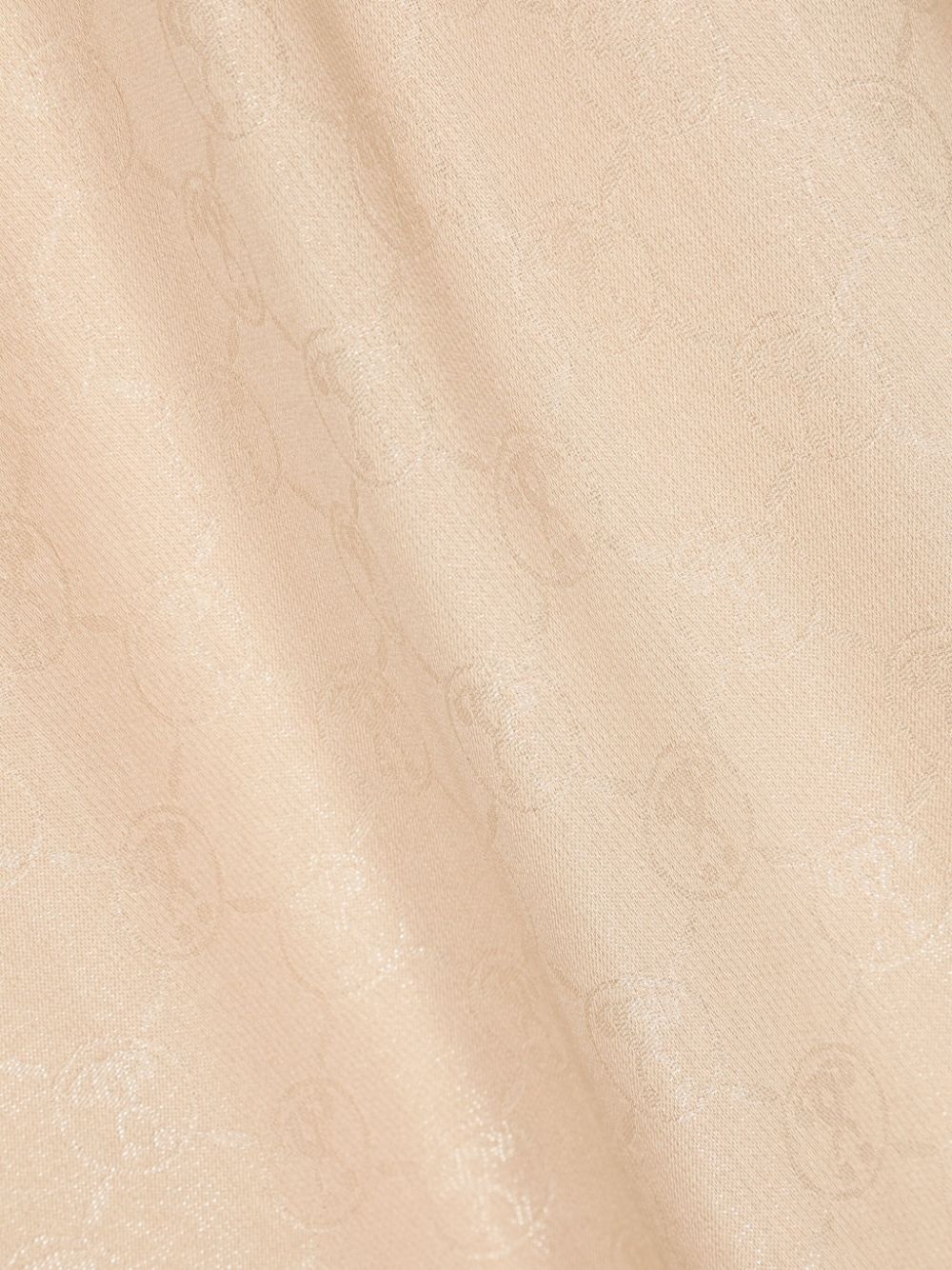 logo-jacquard scarf - 3