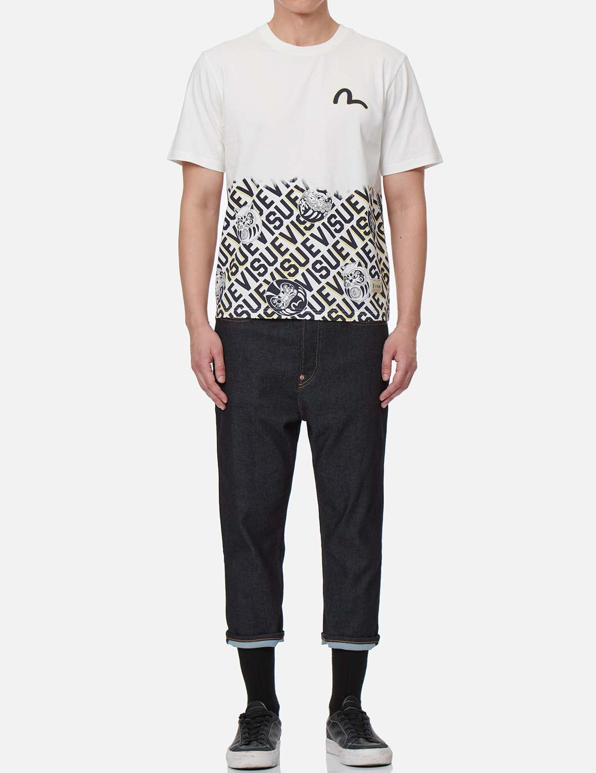 Daruma Double Daicock Cropped Fit Jeans #2027 - 6