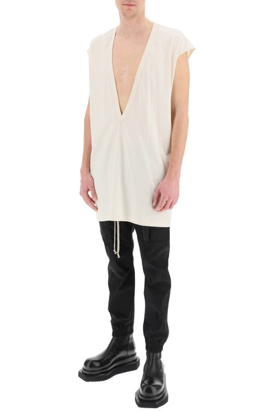 Rick Owens DYLAN V-NECK T-SHIRT outlook