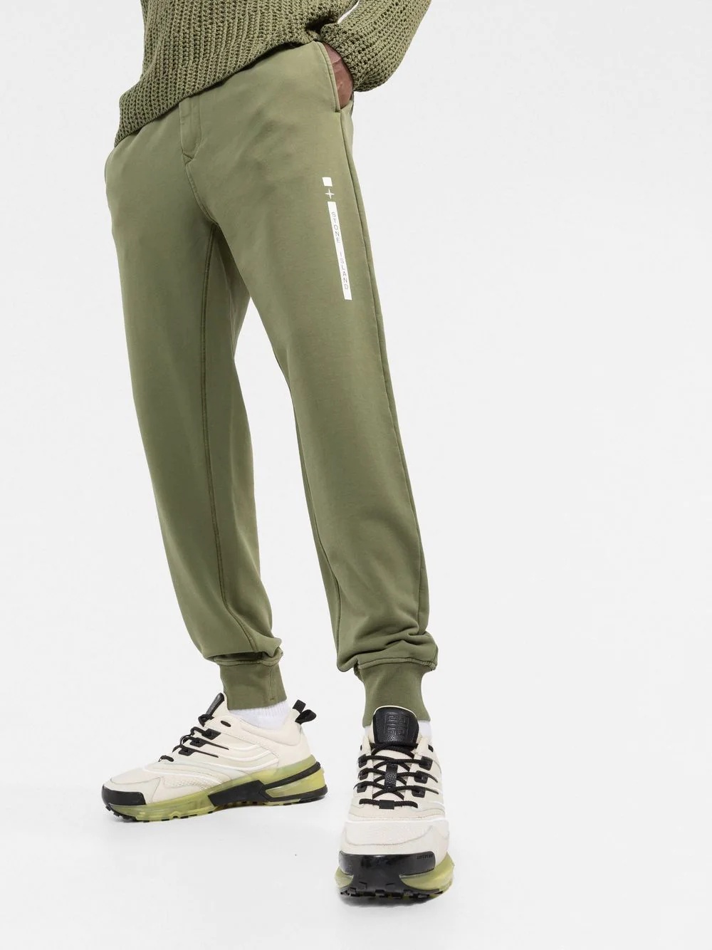 logo-print track pants - 3