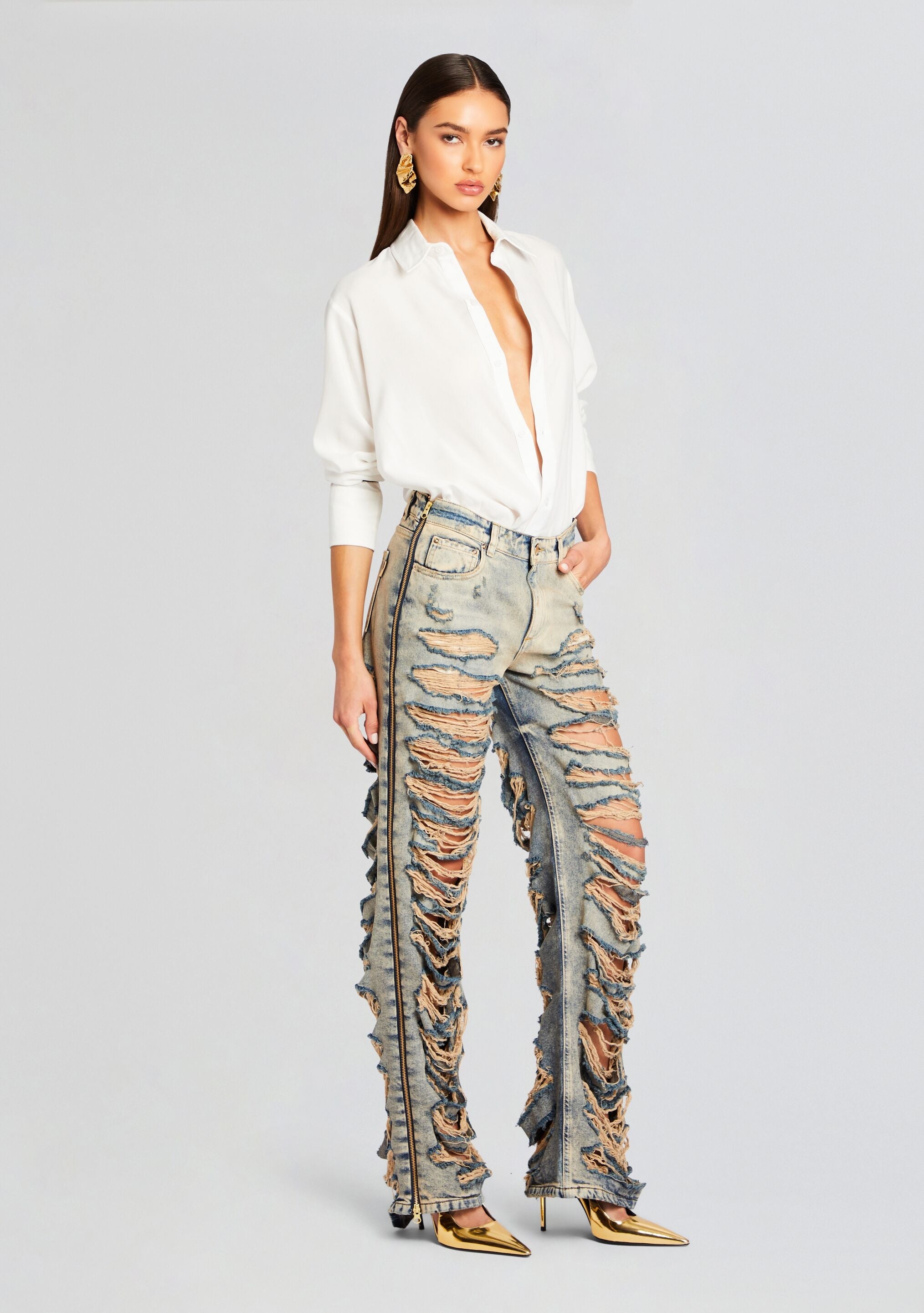 CHANTI DENIM PANT - 3