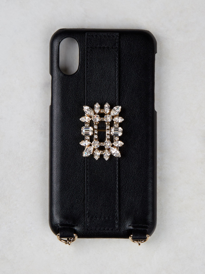 Broche Vivier Buckle iPhone 11 Case in Leather 1