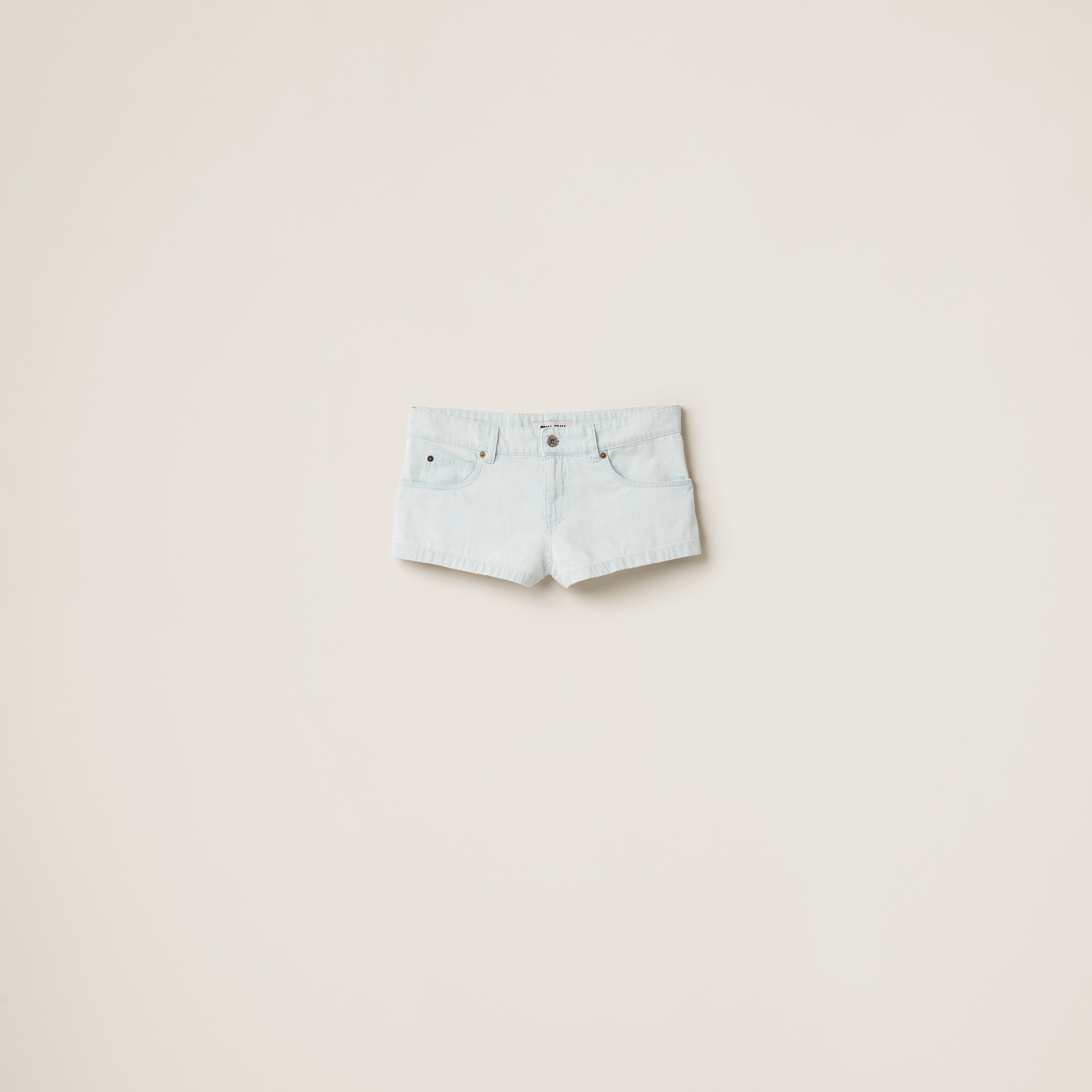 Denim shorts - 1