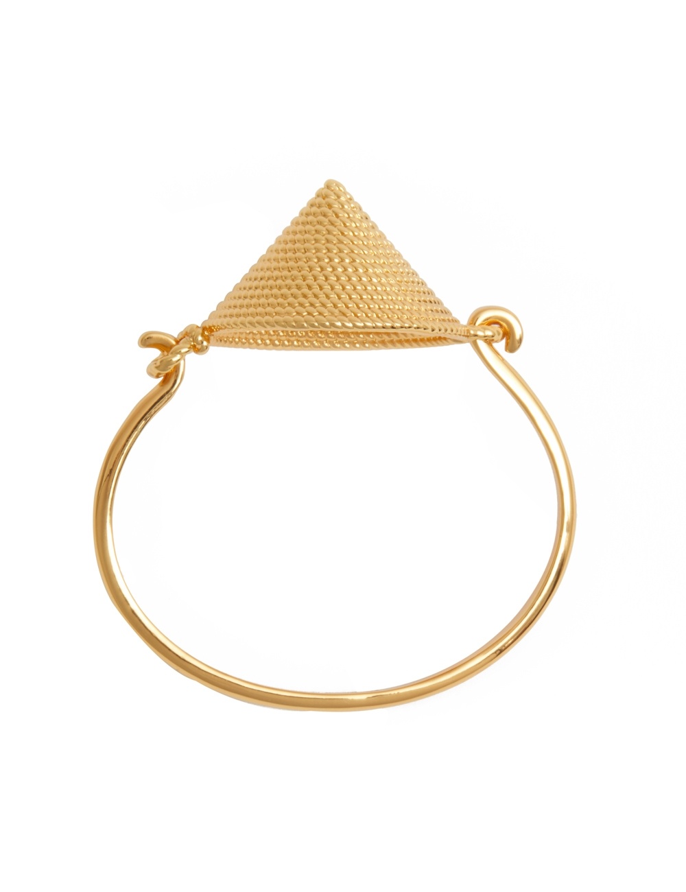 SPIRAL ROPE CONE CUFF - 1