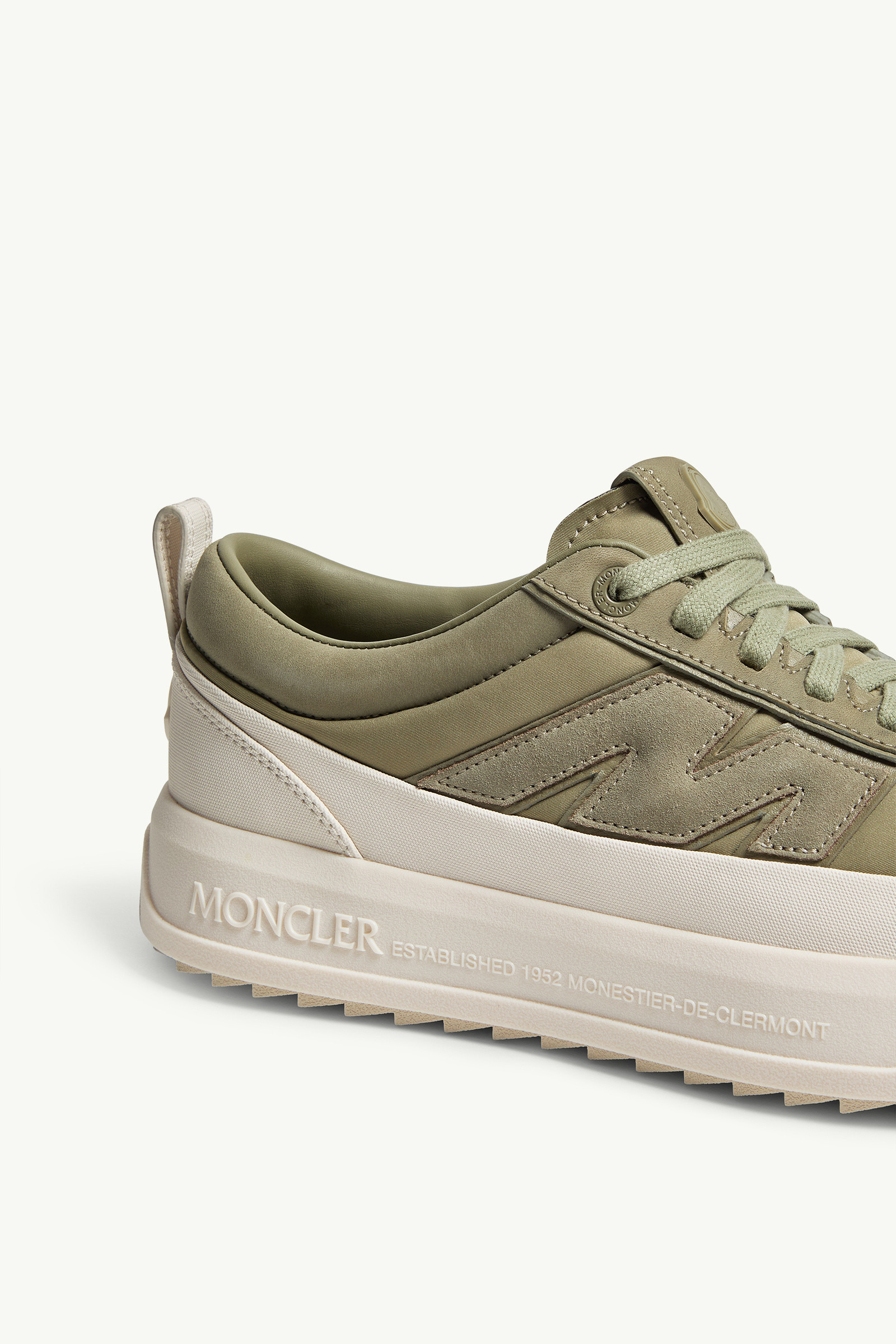 Moncler Altive Nubuck & Suede Sneakers - 8