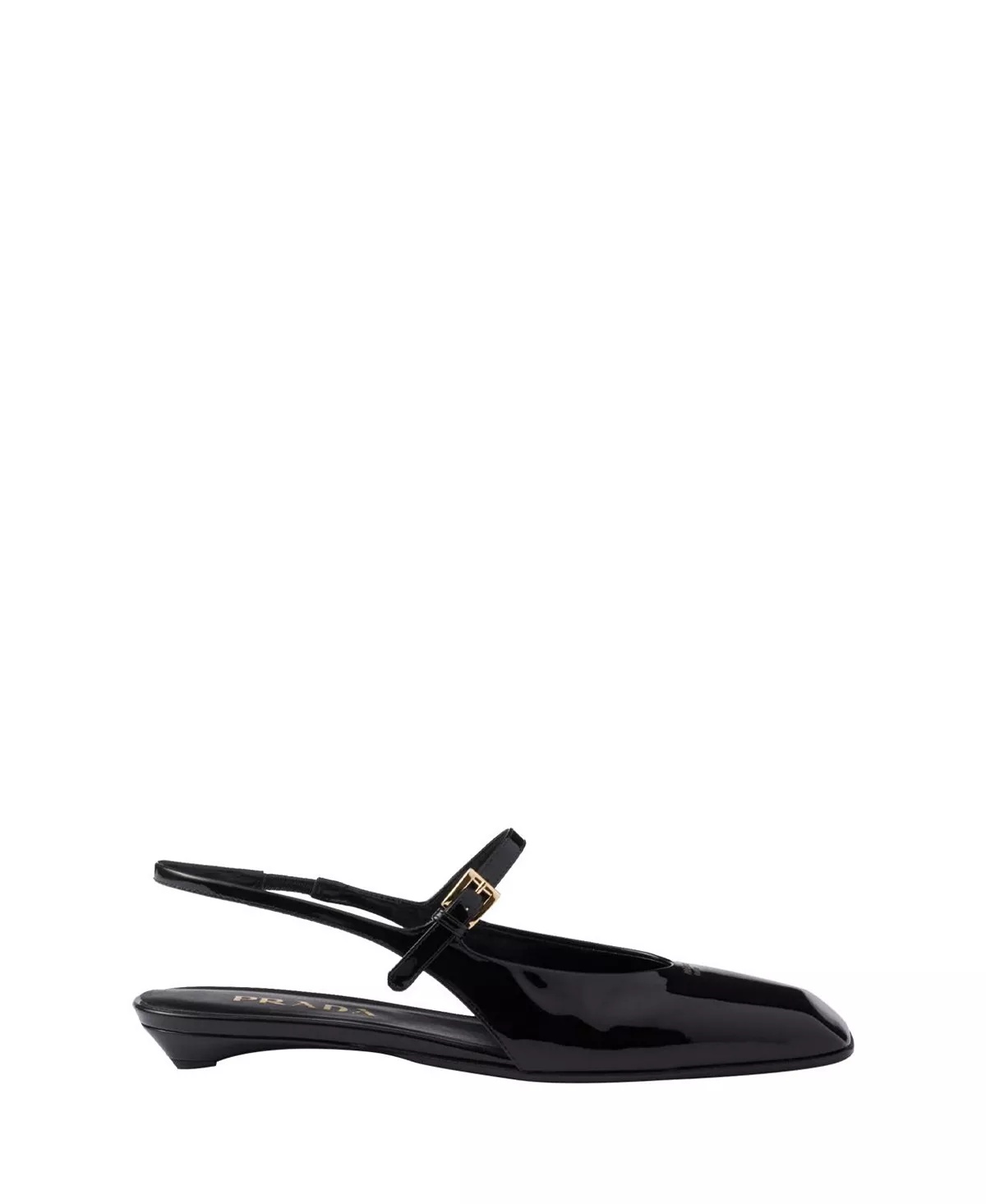 Women's Patent Leather Slingback Ballerinas - 2