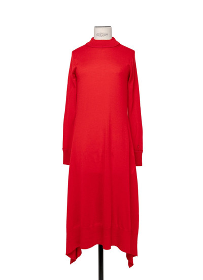 sacai s Cashmere Knit Dress outlook