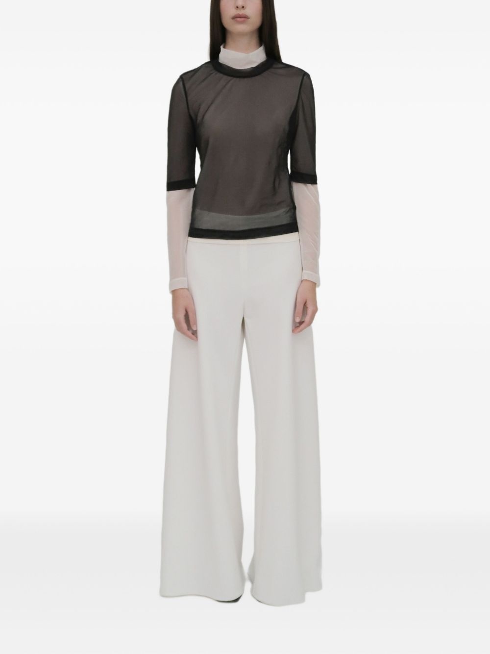 bias-cut trousers - 5