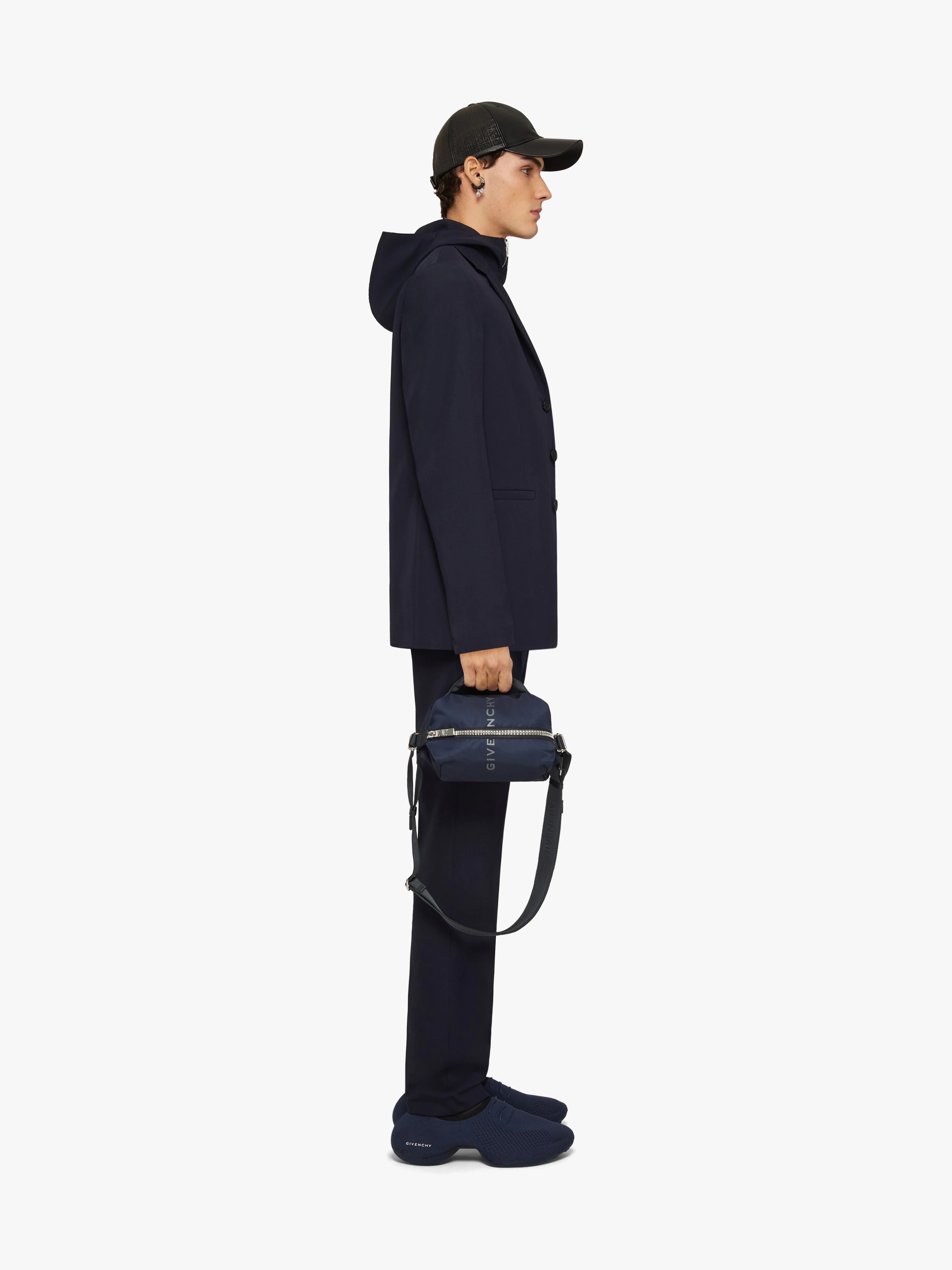 SLIM-FIT JACKET IN WOOL WITH REMOVABLE VEST - 3
