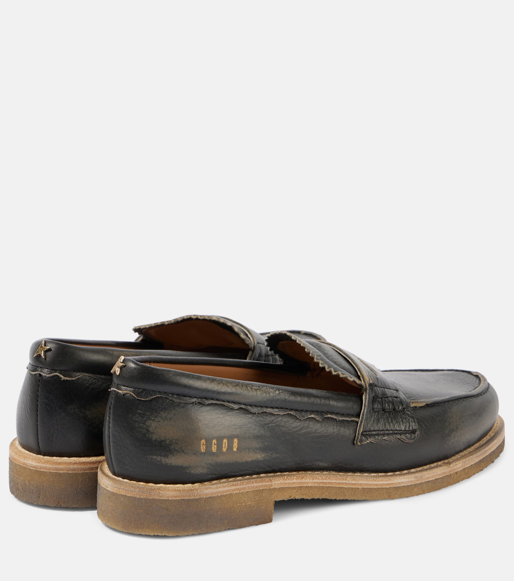 Jerry leather penny loafers - 3