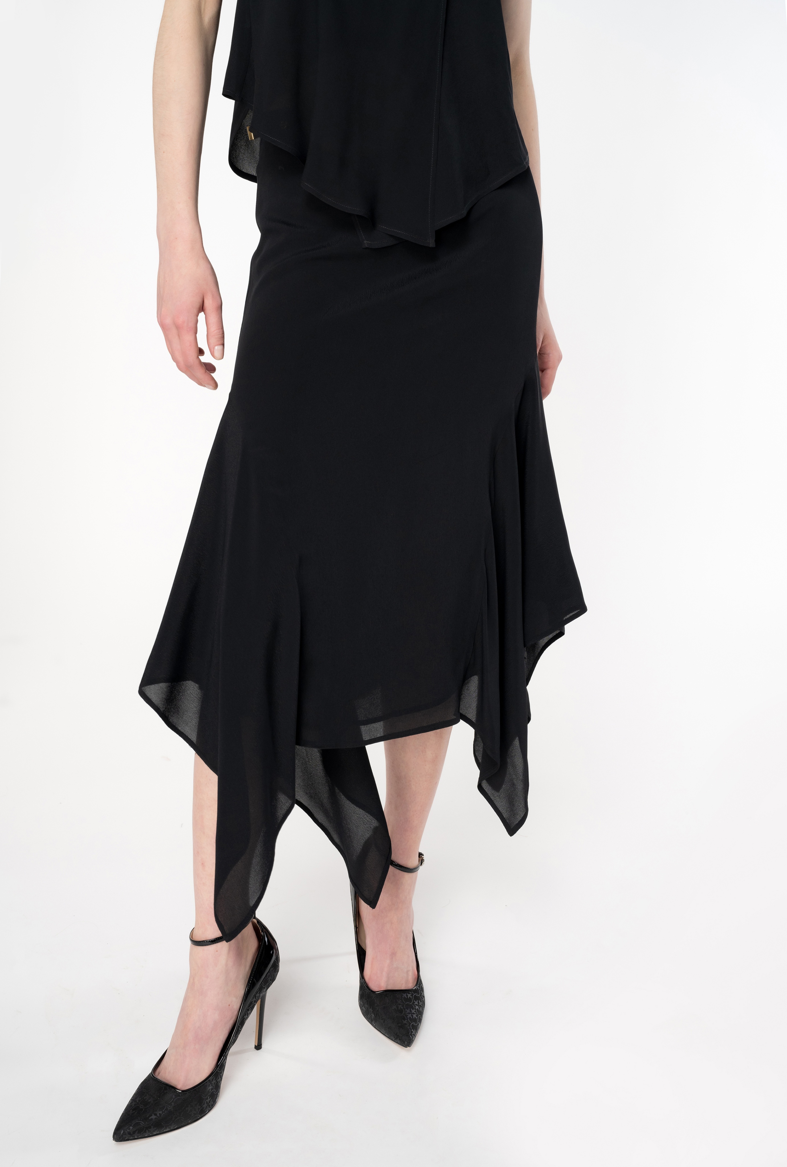FLOWING SKIRT WITH STRAP - 4