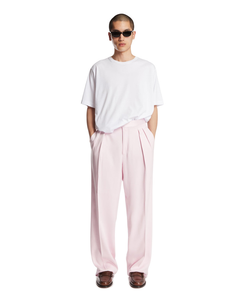 TOM FORD Pink Silk Trousers outlook