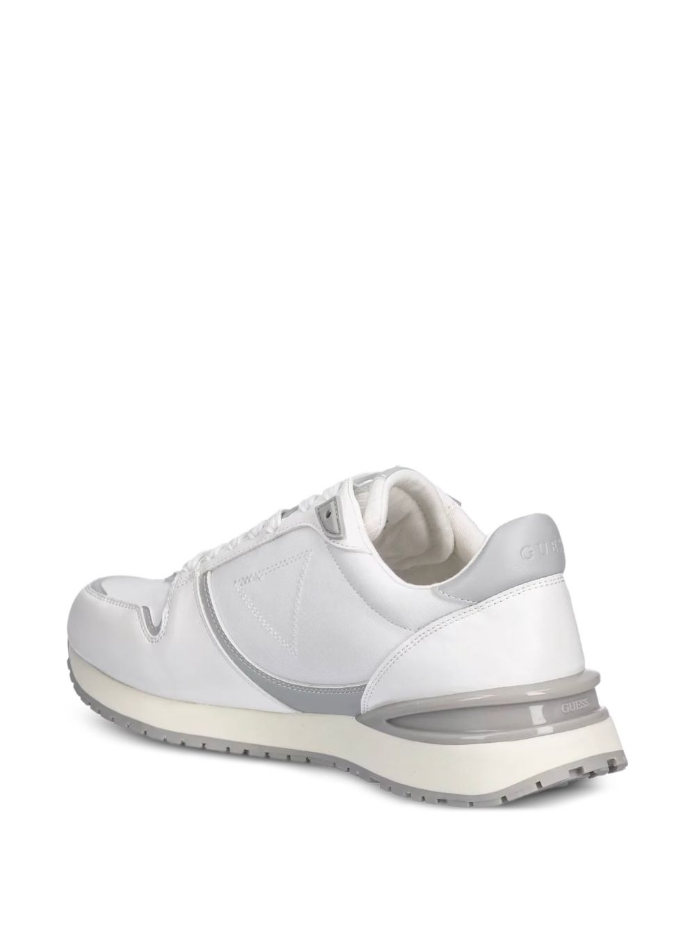 Island logo-plaque sneakers - 3
