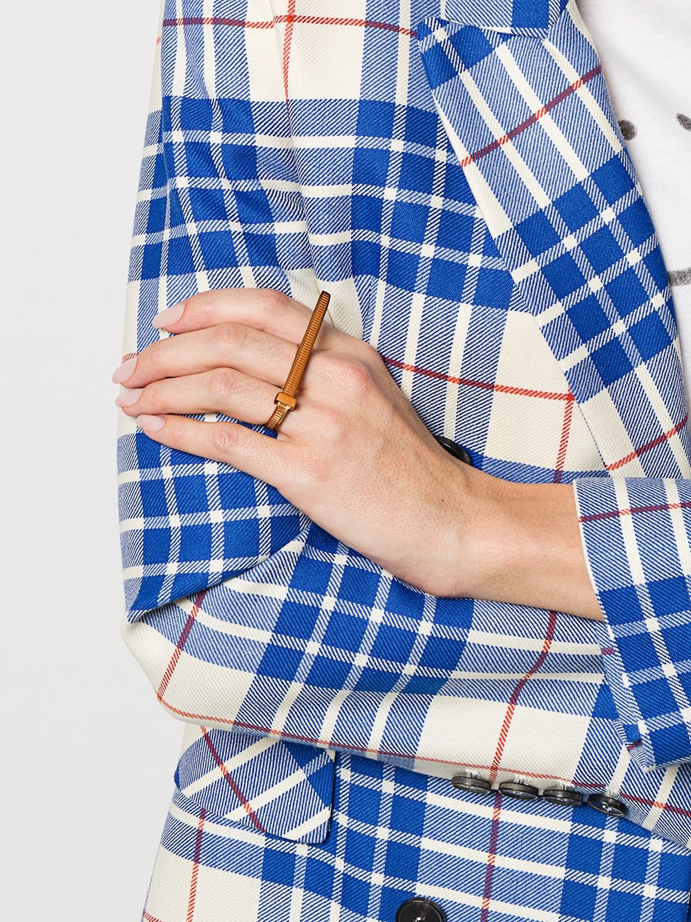 cuff-detail ring - 2