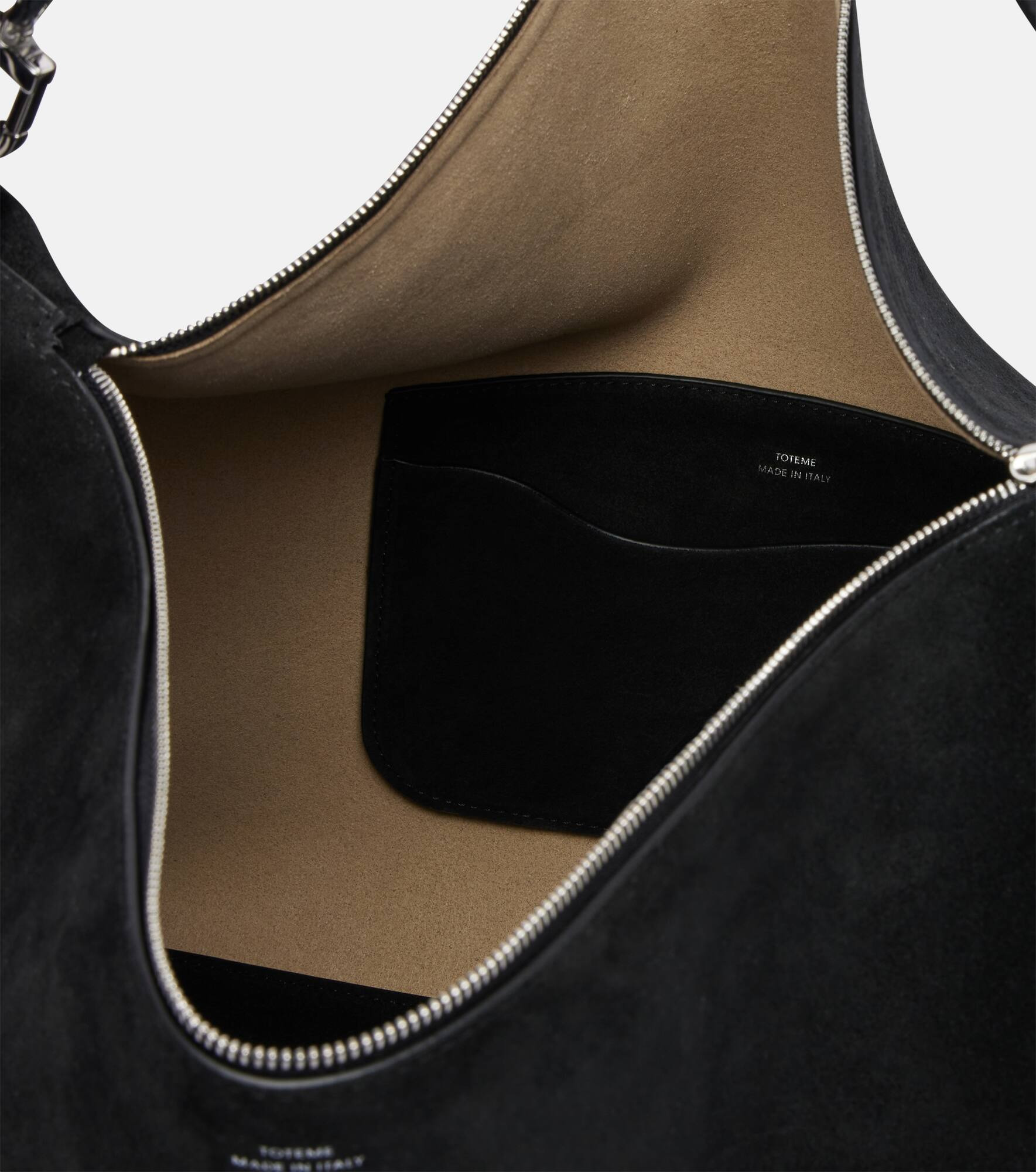 Bevel suede tote bag - 3