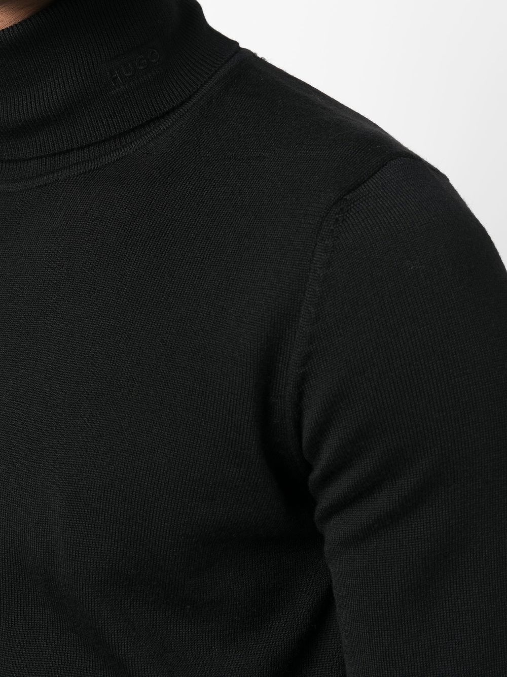 roll-neck virgin-wool jumper - 5