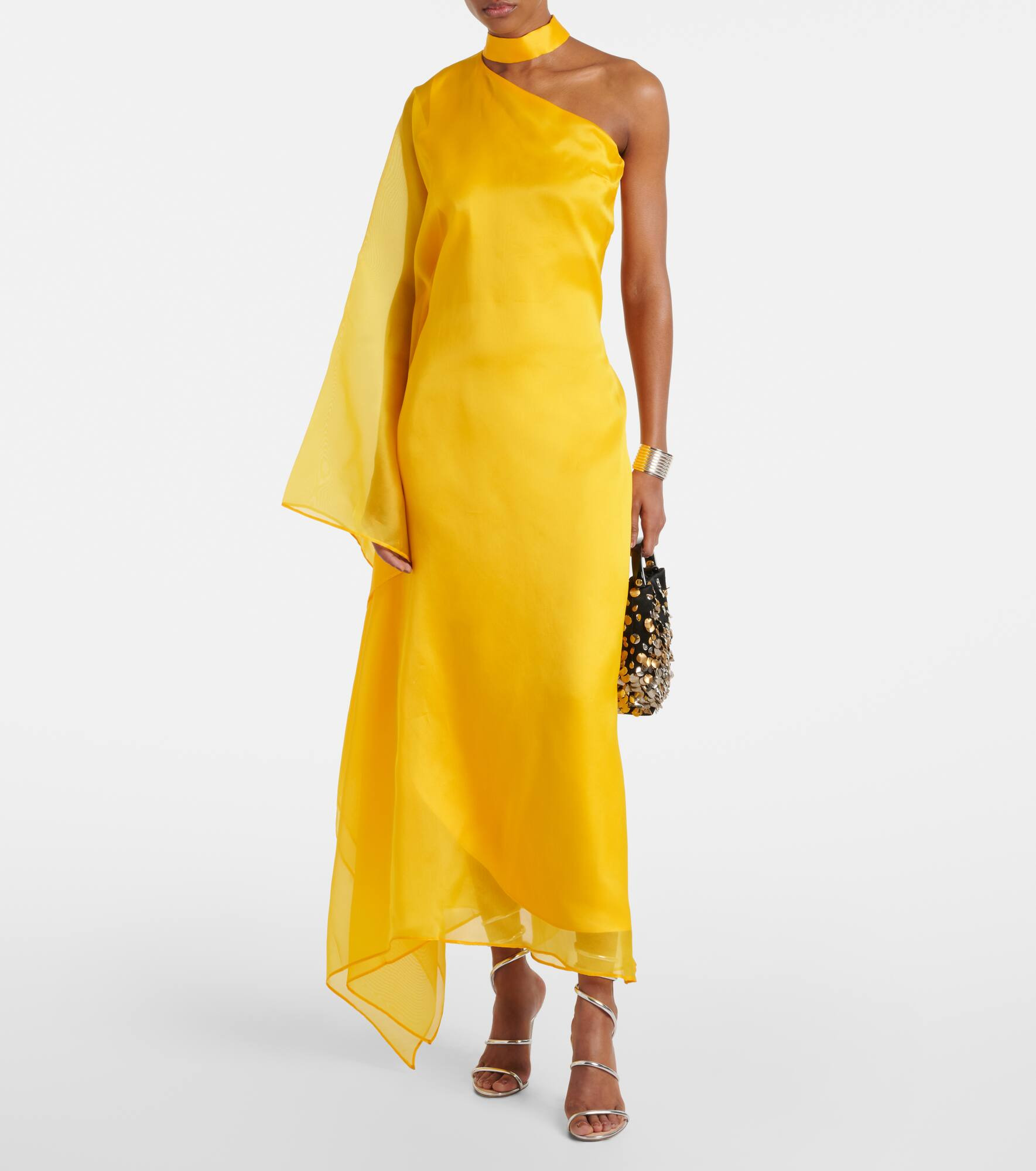 Betsy Fantasma silk cady kaftan - 2