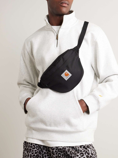 Carhartt Jake Hip Logo-Appliquéd Canvas Belt Bag outlook