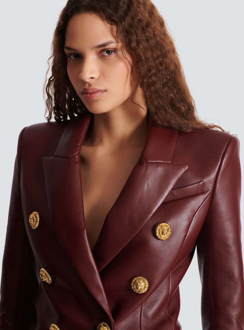 6-button lambskin jacket 8