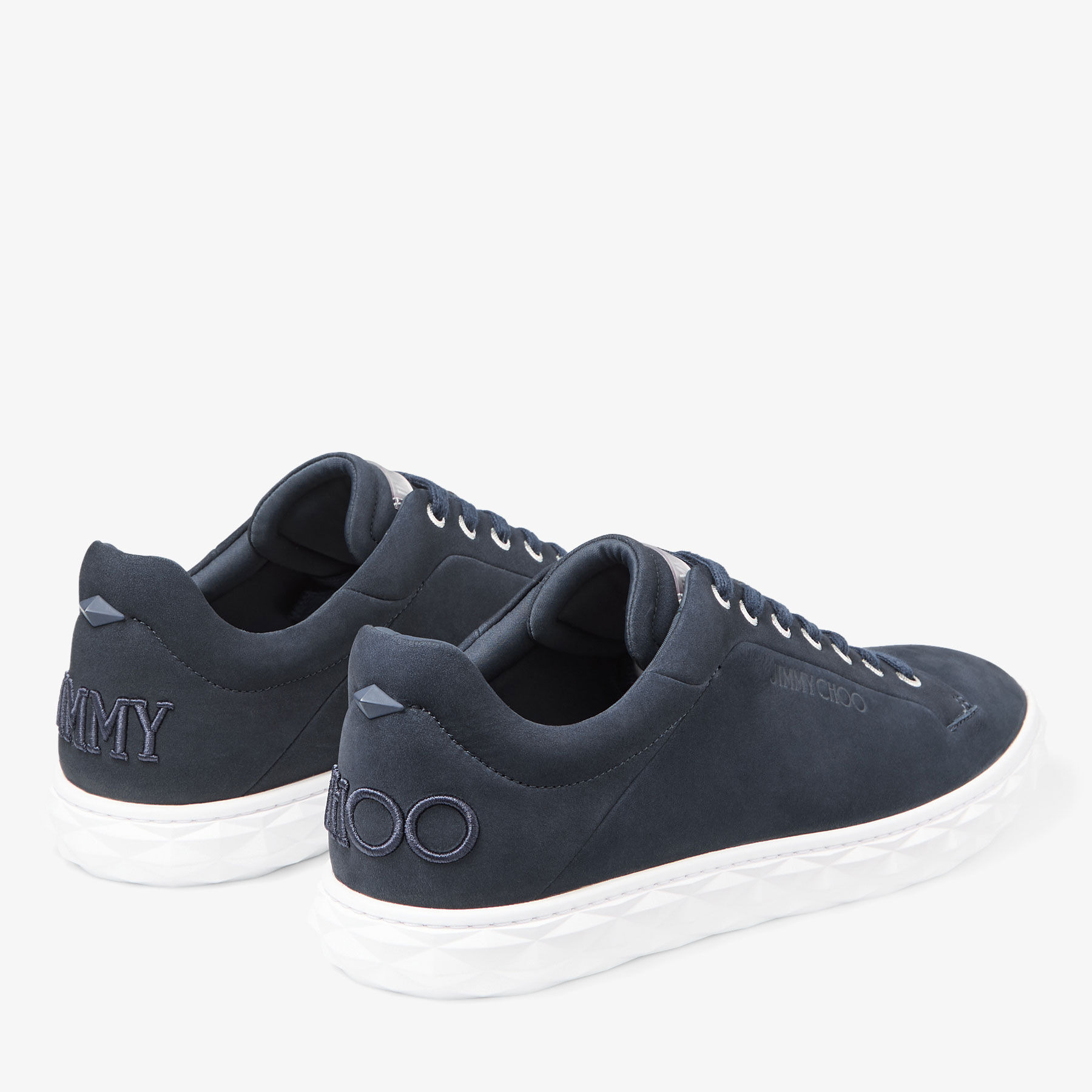 Diamond Light M II
Navy Nubuck Leather Trainers - 4