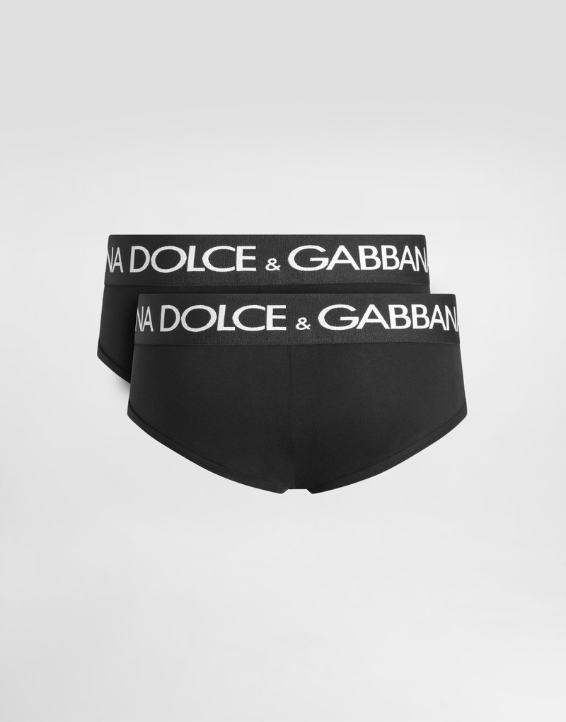 Dolce & Gabbana Two-pack cotton jersey Brando briefs outlook
